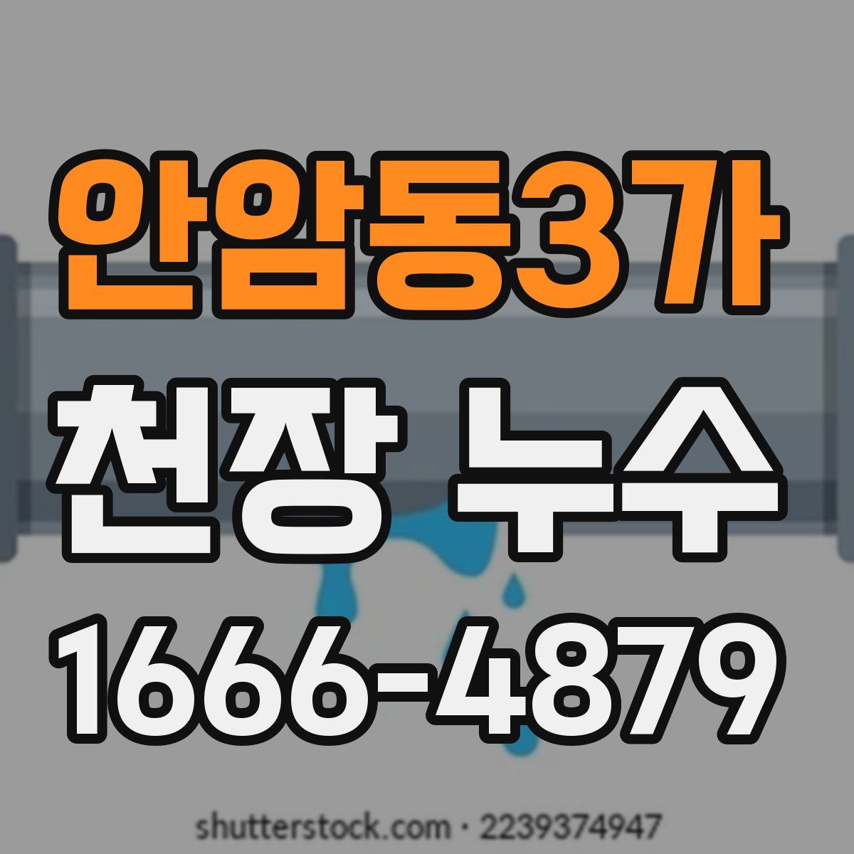 안암동3가 천장 누수