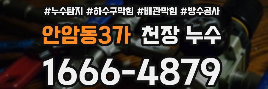 안암동3가 천장 누수