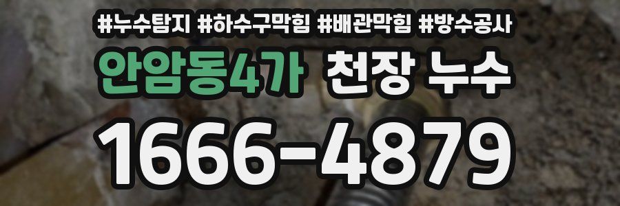 안암동4가 천장 누수