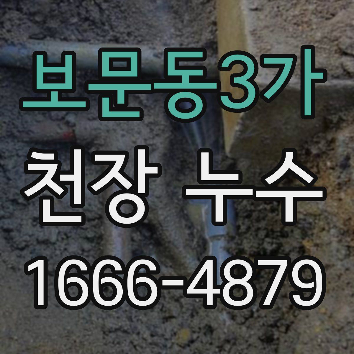 보문동3가 천장 누수