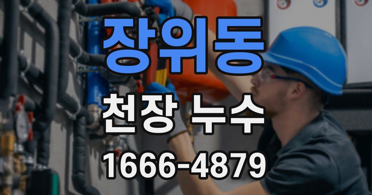 장위동 천장 누수