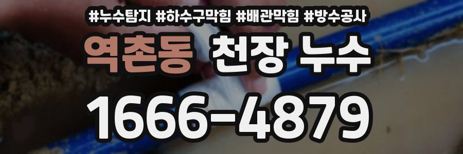 역촌동 천장 누수