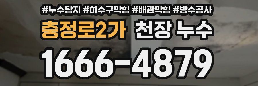 충정로2가 천장 누수