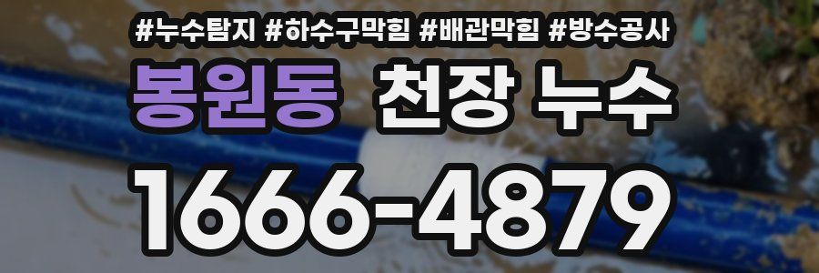 봉원동 천장 누수