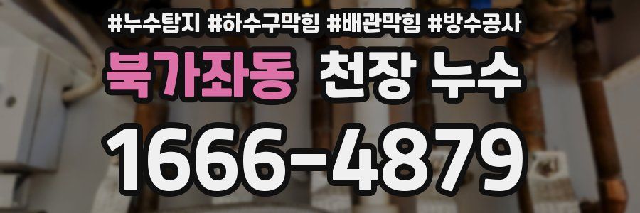 북가좌동 천장 누수