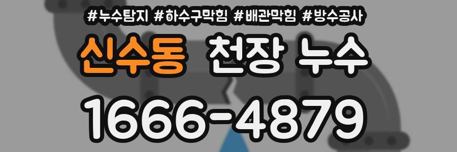 신수동 천장 누수