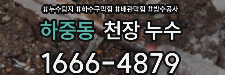 하중동 천장 누수