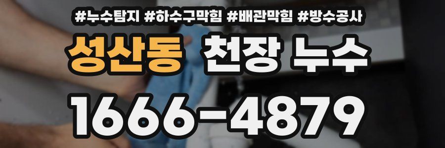 성산동 천장 누수
