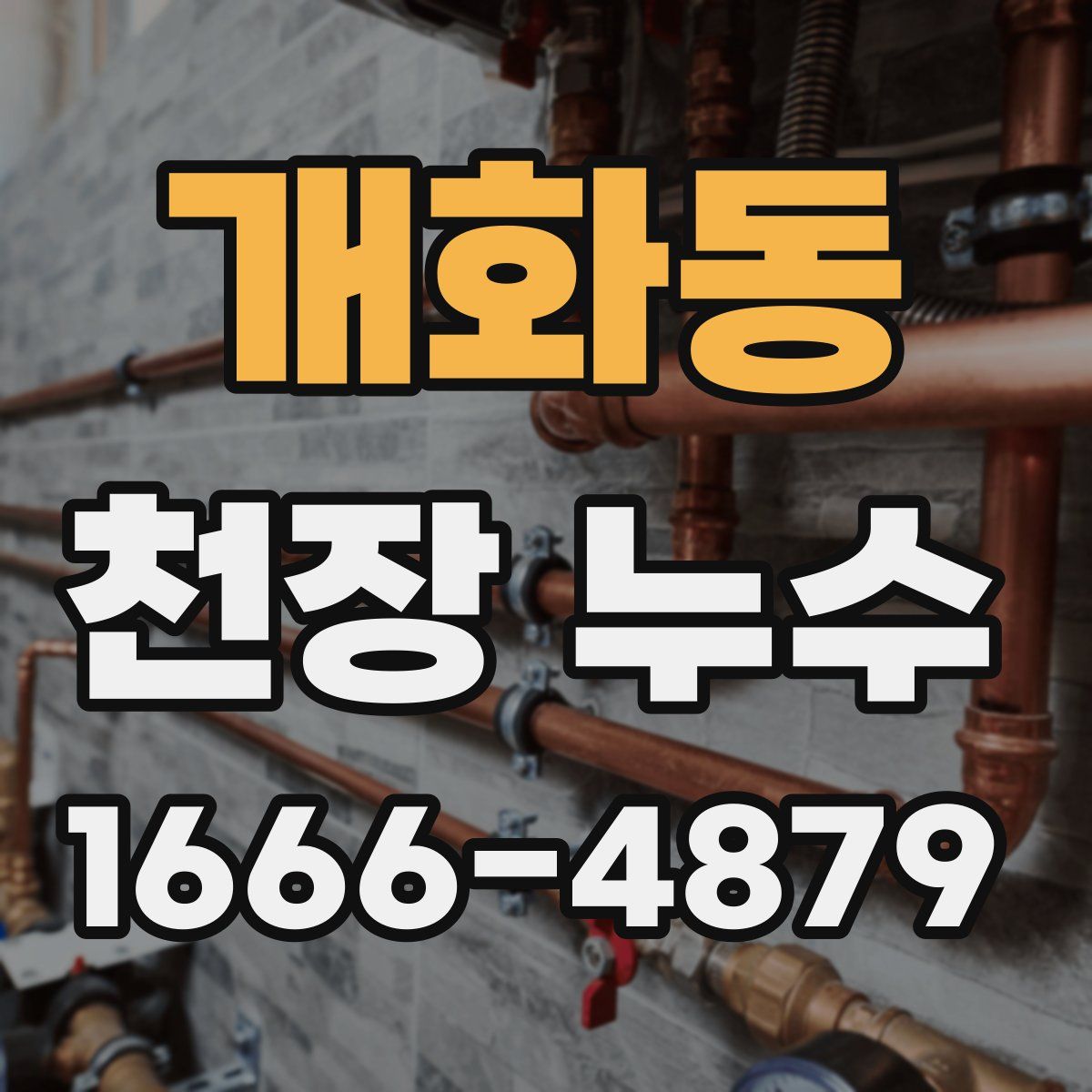 개화동 천장 누수