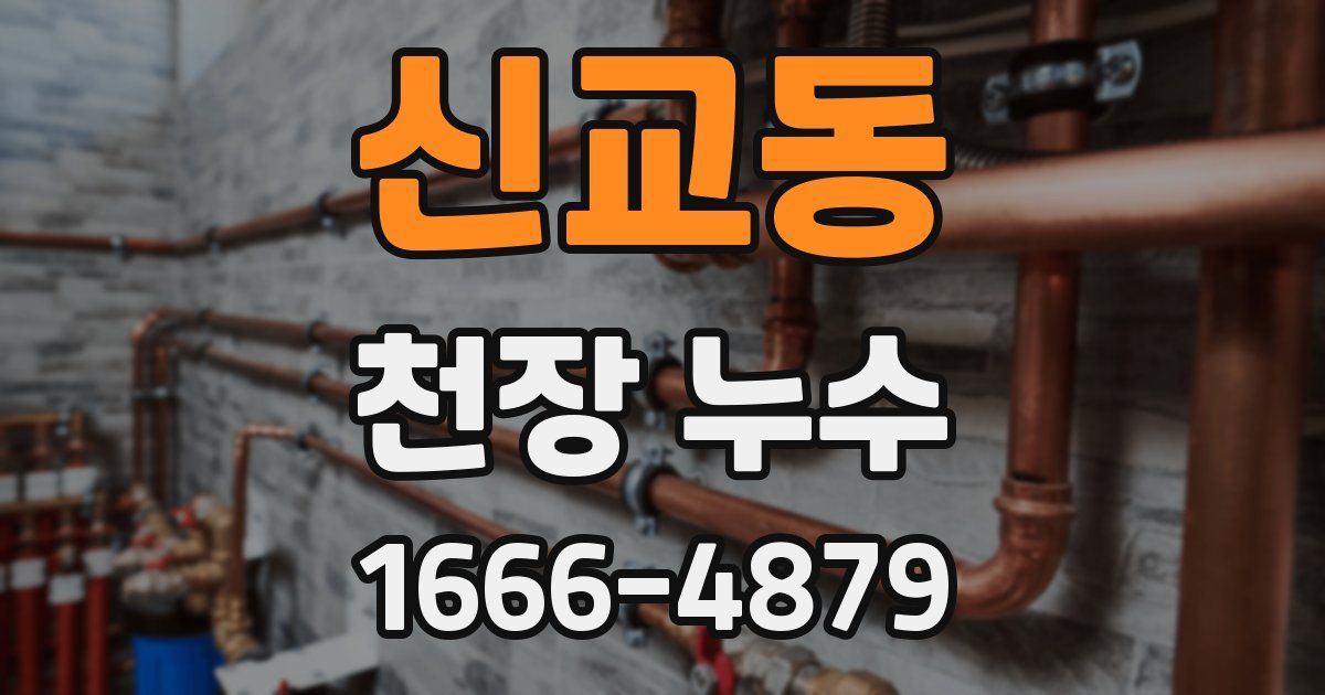 신교동 천장 누수
