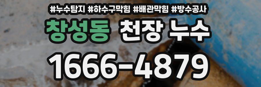창성동 천장 누수