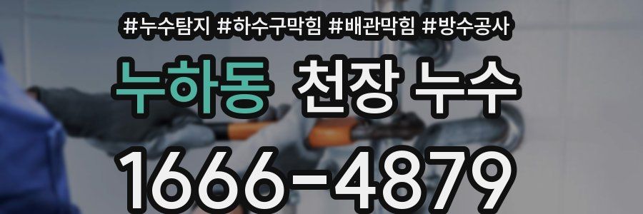 누하동 천장 누수