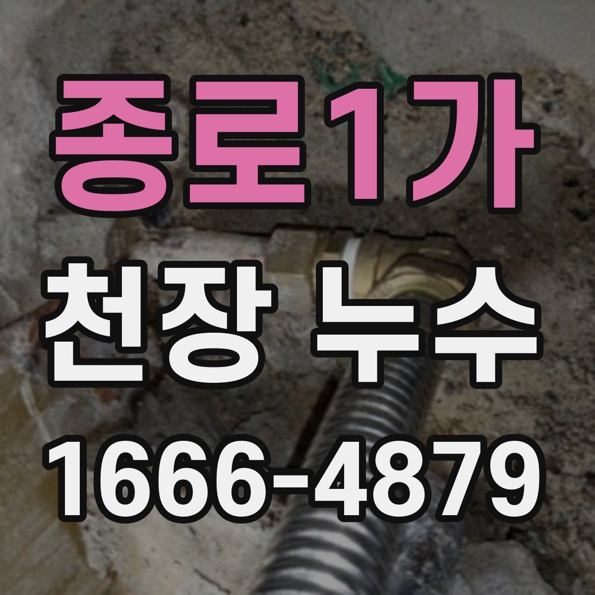 종로1가 천장 누수