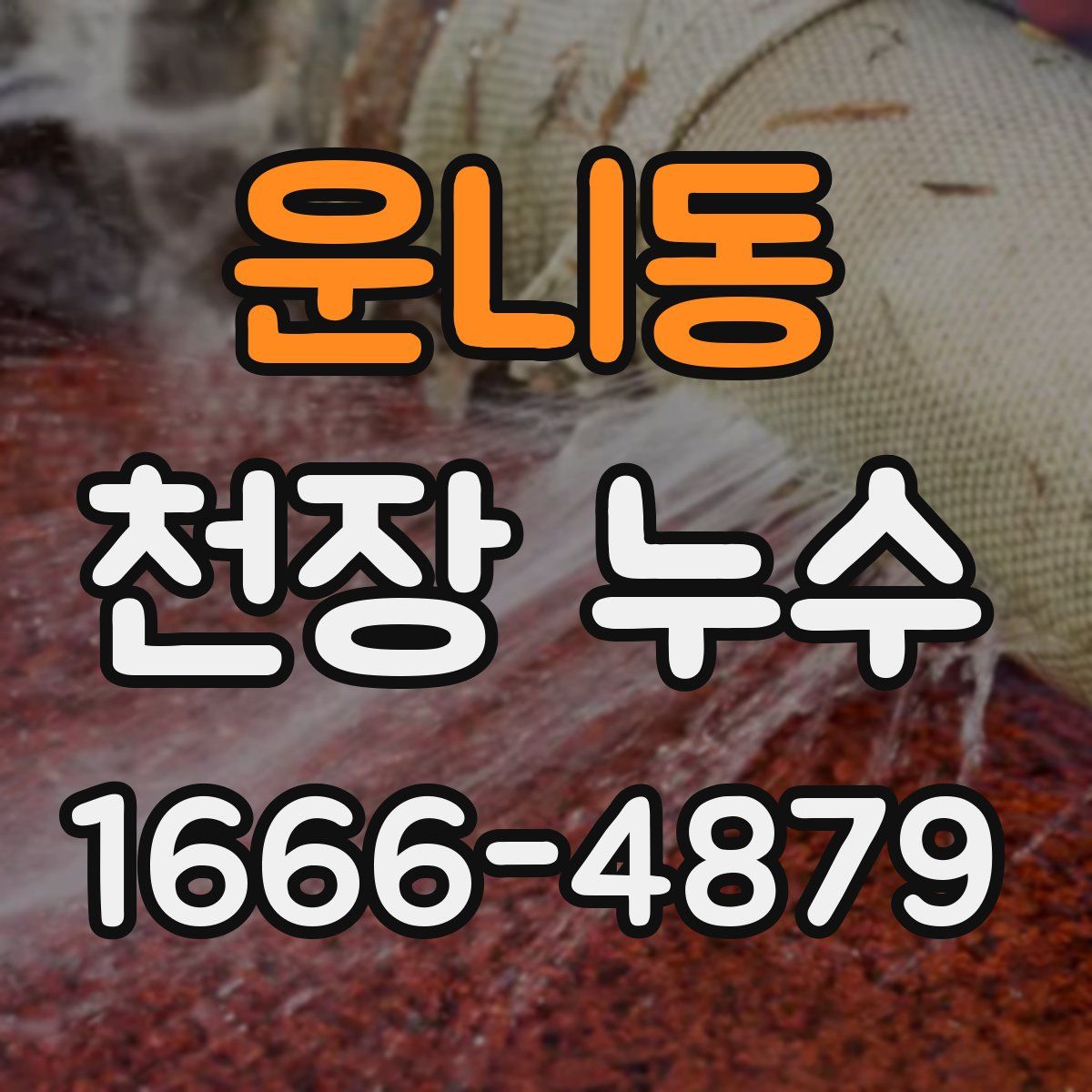운니동 천장 누수