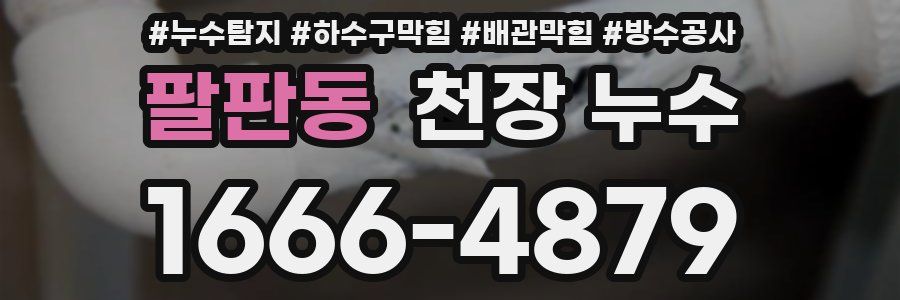 팔판동 천장 누수
