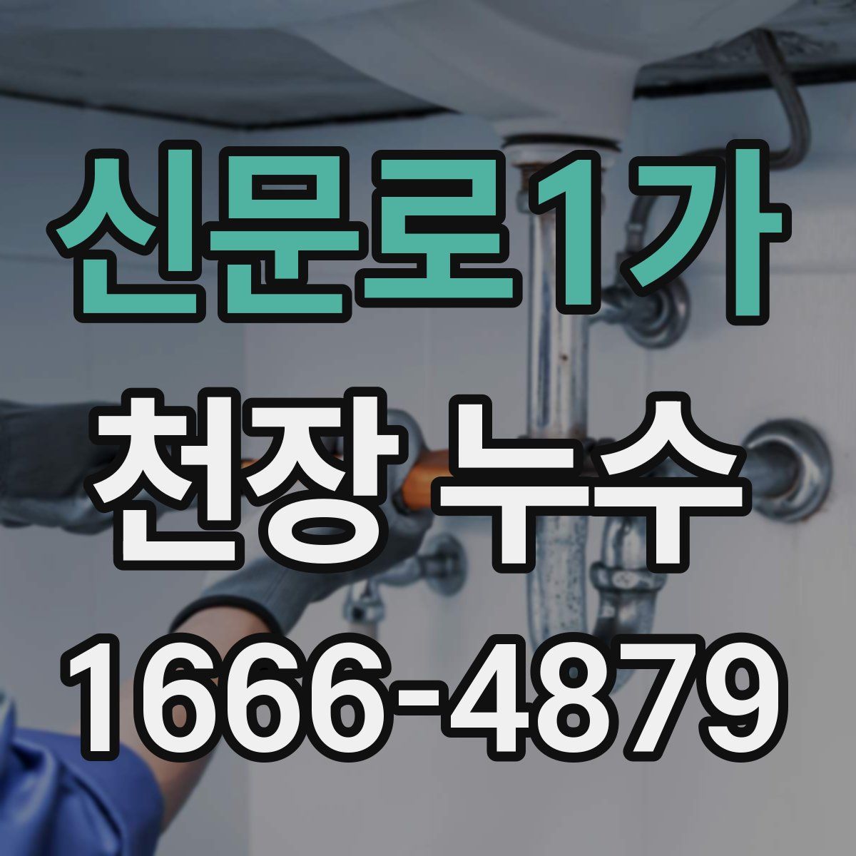 신문로1가 천장 누수