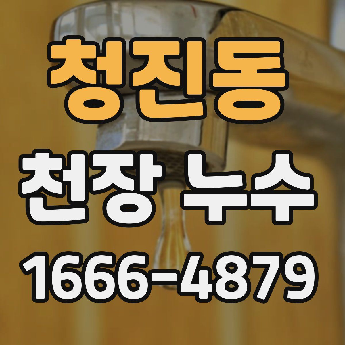 청진동 천장 누수