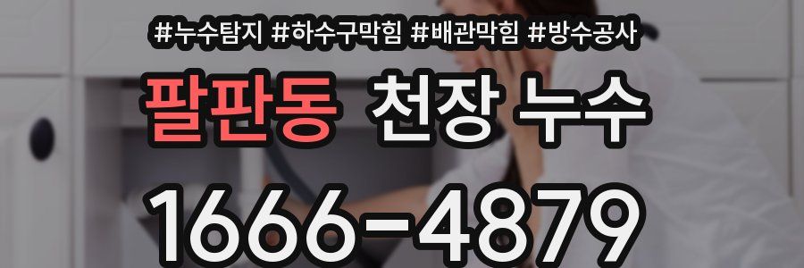 팔판동 천장 누수