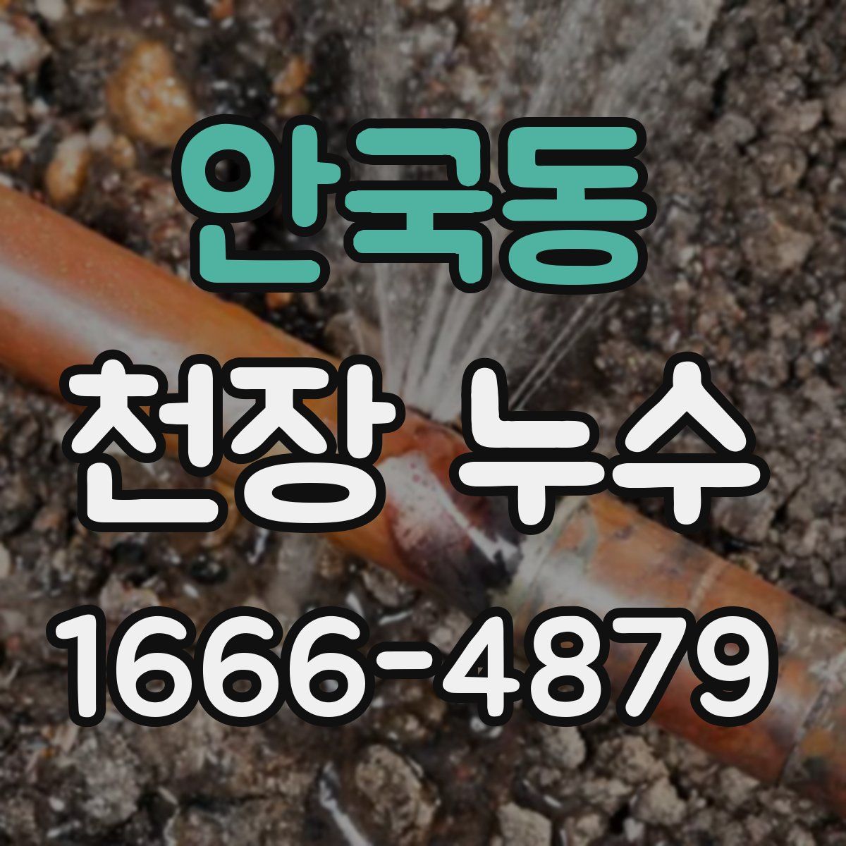 안국동 천장 누수