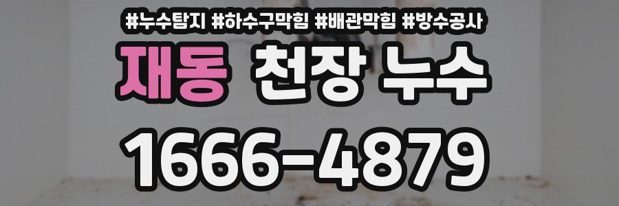 재동 천장 누수