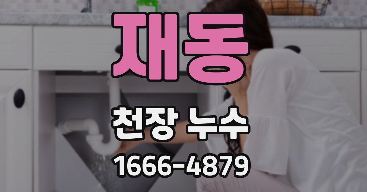 재동 천장 누수