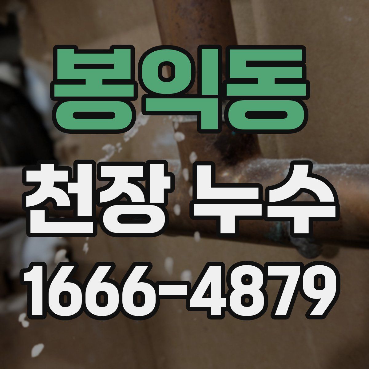 봉익동 천장 누수