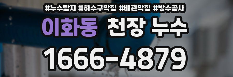이화동 천장 누수