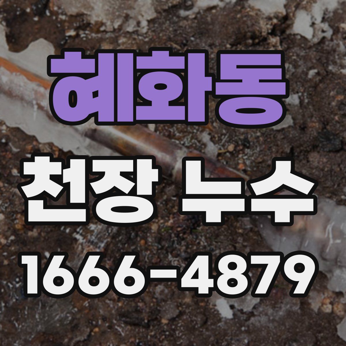 혜화동 천장 누수