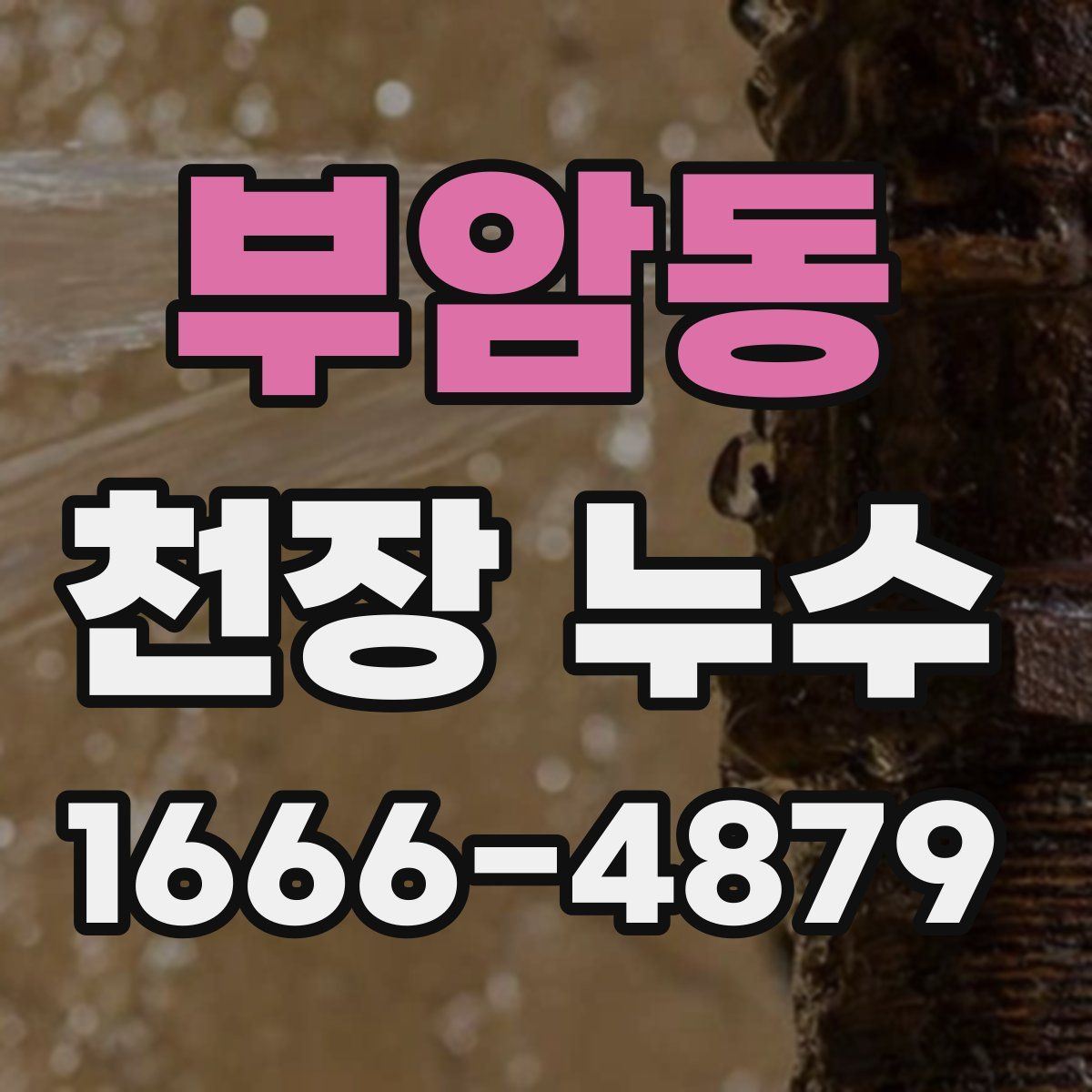 부암동 천장 누수