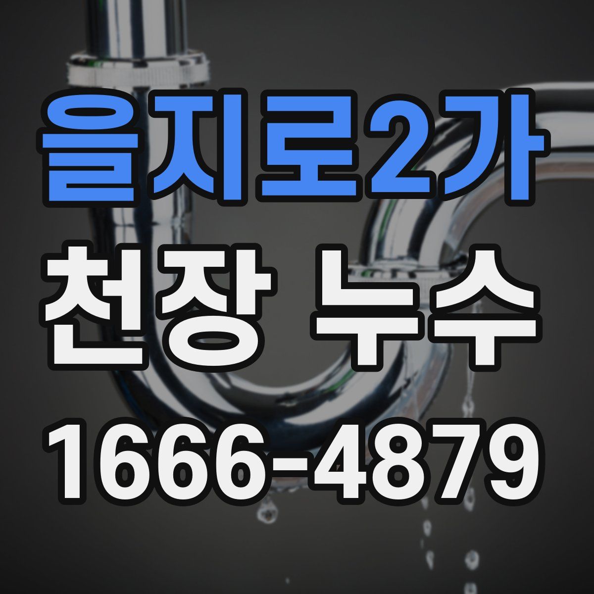 을지로2가 천장 누수