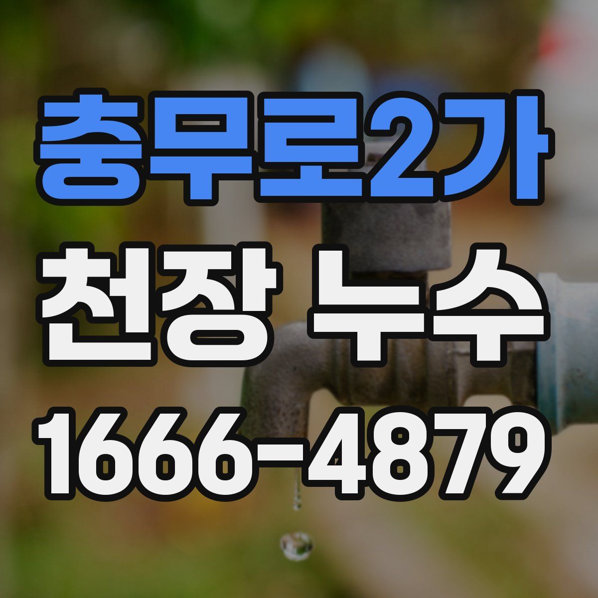 충무로2가 천장 누수