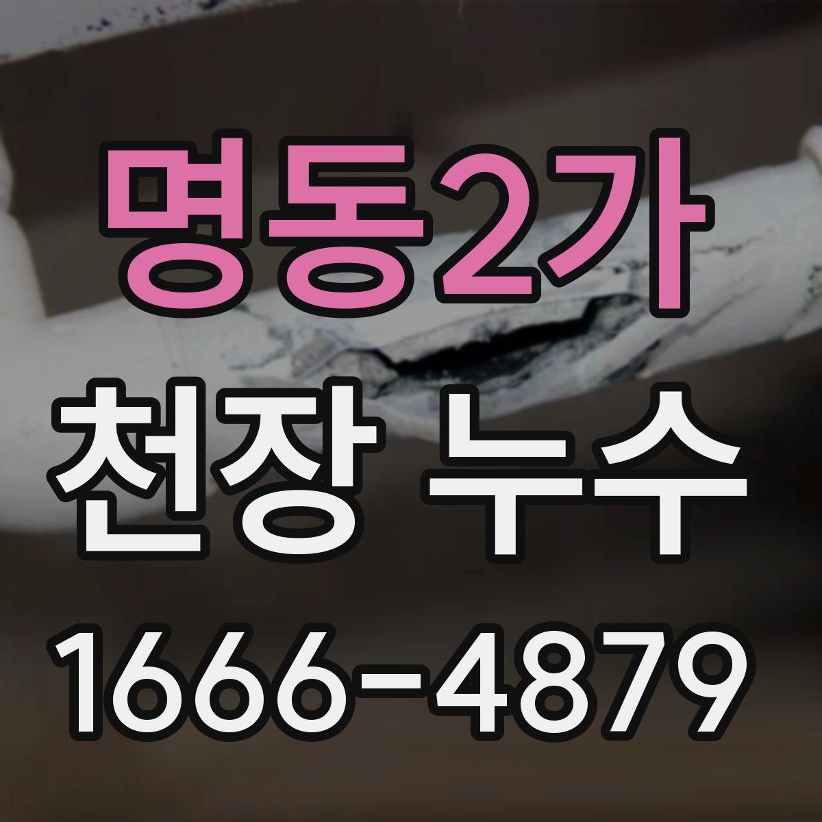 명동2가 천장 누수