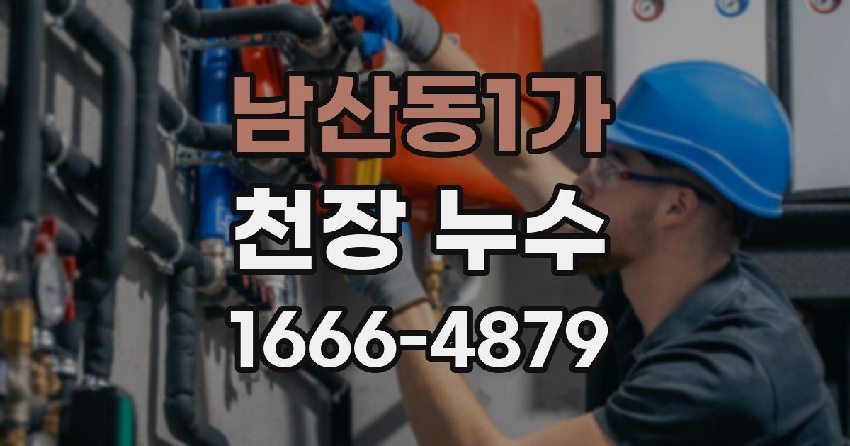 남산동1가 천장 누수