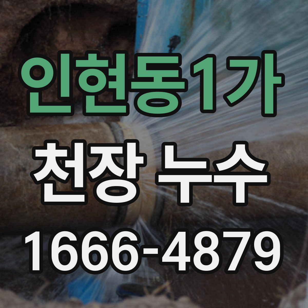 인현동1가 천장 누수