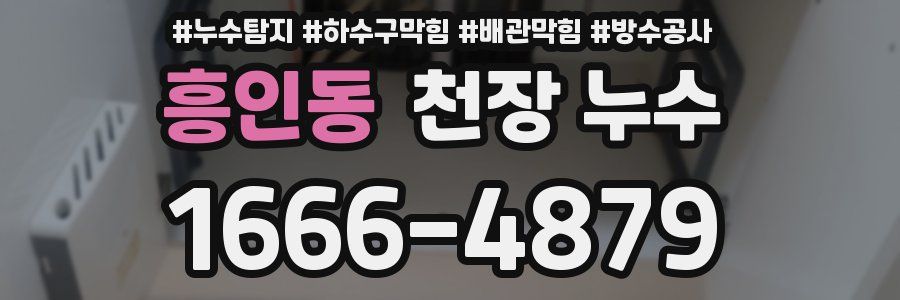 흥인동 천장 누수