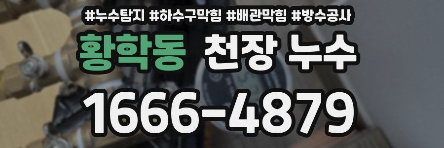황학동 천장 누수