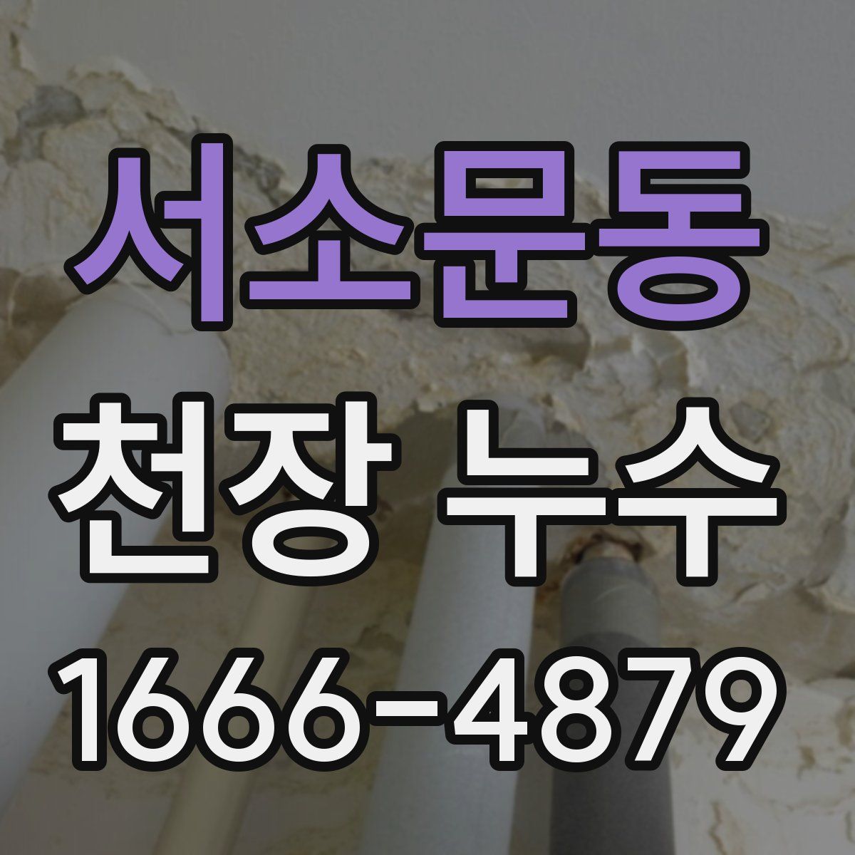 서소문동 천장 누수