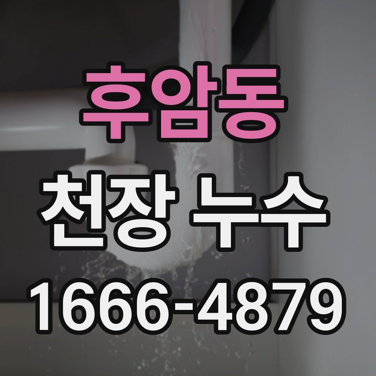 후암동 천장 누수