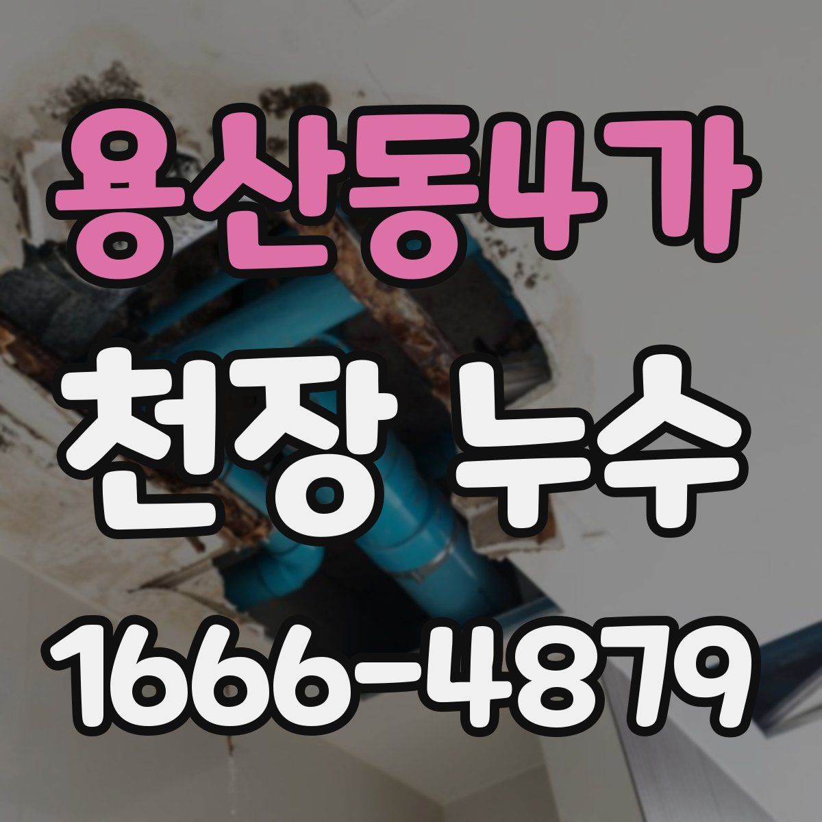 용산동4가 천장 누수