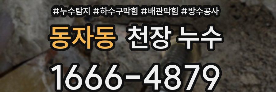 동자동 천장 누수