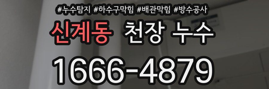 신계동 천장 누수