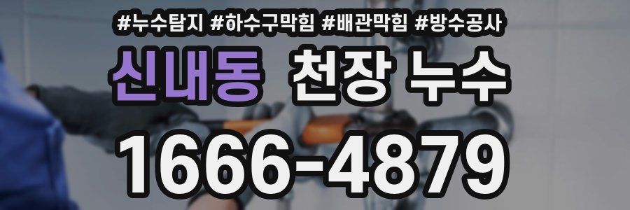 신내동 천장 누수
