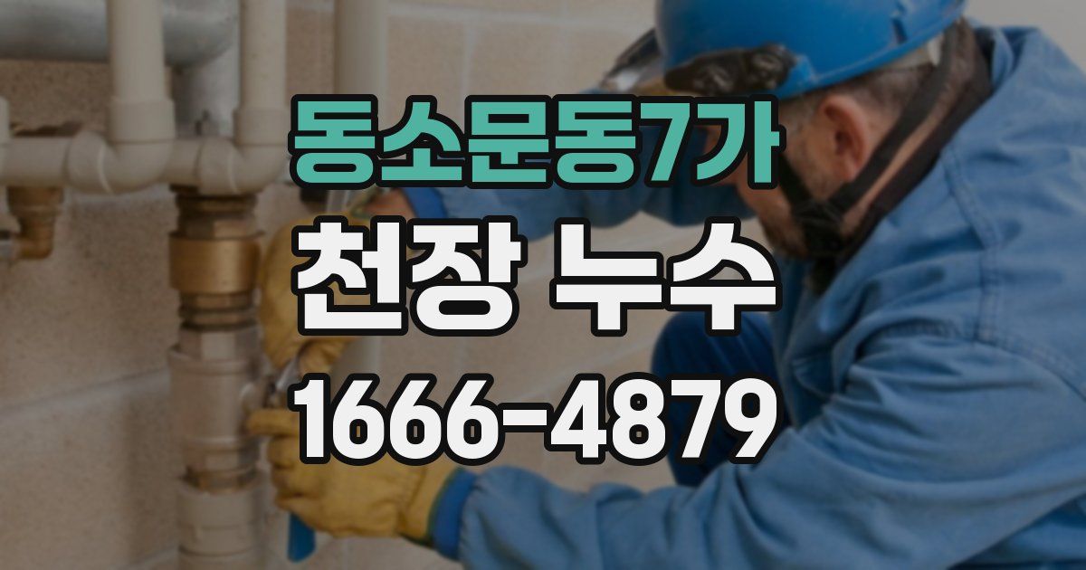 동소문동7가 천장 누수
