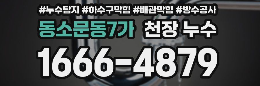 동소문동7가 천장 누수