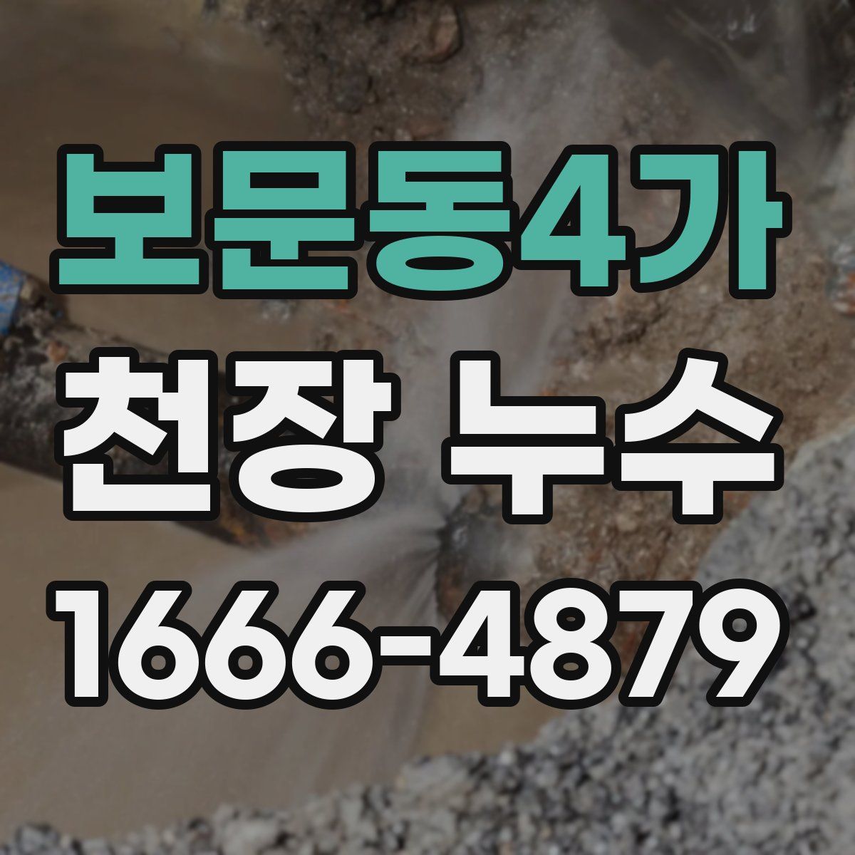 보문동4가 천장 누수