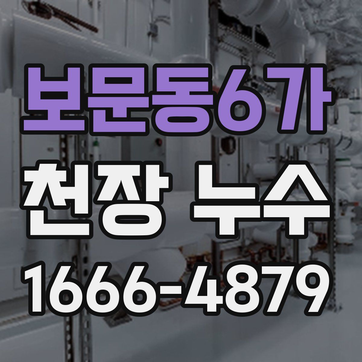 보문동6가 천장 누수