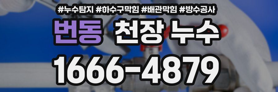 번동 천장 누수