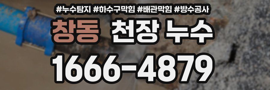 창동 천장 누수