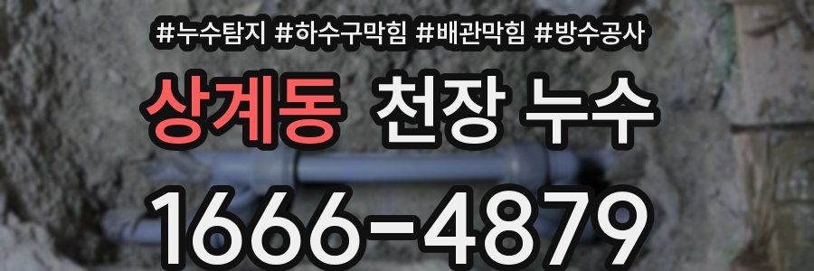 상계동 천장 누수