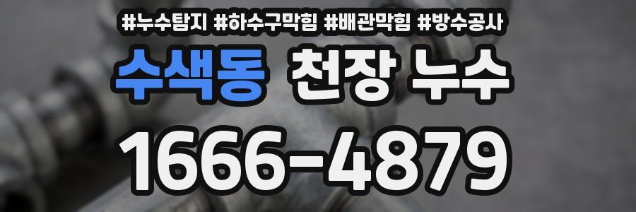 수색동 천장 누수